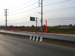 ที่ดินติดถนนราคาถูก